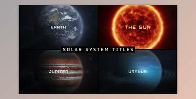 Macro Planets Titles (Videohive 30143773) - AE Project