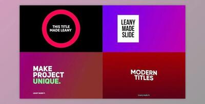 Typography for Premiere Pro (Videohive 33507706)