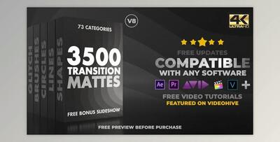 Ultimate Transition Mattes Pack v8 (Videohive 19336911)