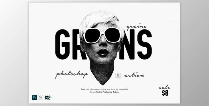 Grains Photoshop Action By ScaryClown