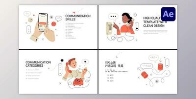Communication Explainer for After Effects (Videohive 50253008) - AE Project