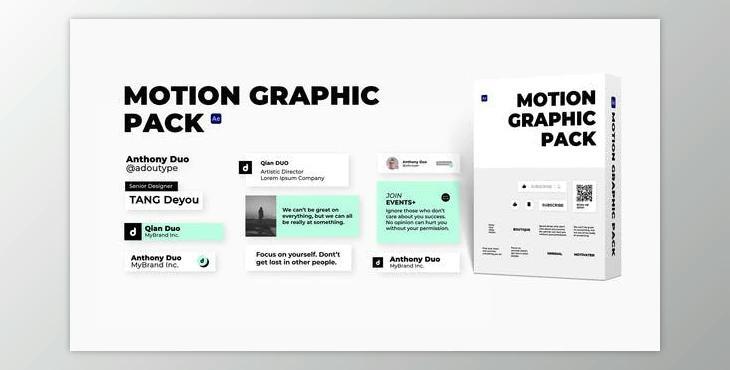 Youtube Minimal Element (Videohive 31395299) - AE Project