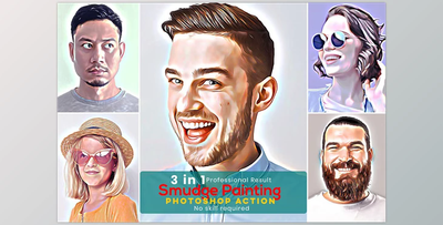 Smudge Painting Photo Effect - 10956179