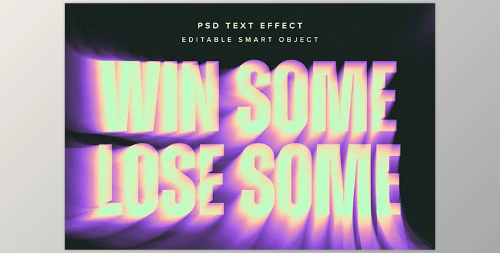 Fading PSD Text Effect