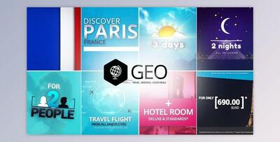 GEO – Travel & Booking Promo Trip Package (Videohive 19781110) - AE Project