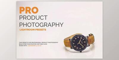PRO Product Photography LR Presets By Creative Creator