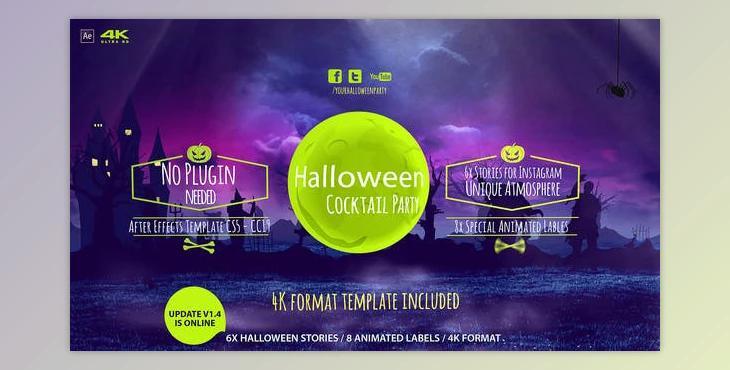 Favorite Halloween Party v1.4 (Videohive 9218847) - AE Project