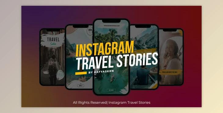 Travel Instagram Stories - After Effects (Videohive 37526278) - AE Project