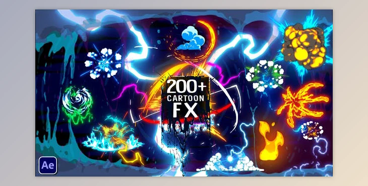 Cartoon Fx 220 (Videohive 37921997) - AE Project