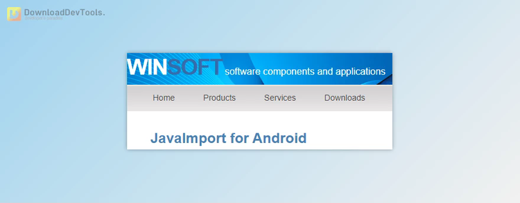 Winsoft JavaImport for Android v4.2 Retail