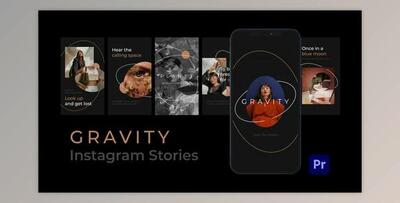 Gravity Instagram Stories Pro for Premiere Pro (Videohive 34547467)