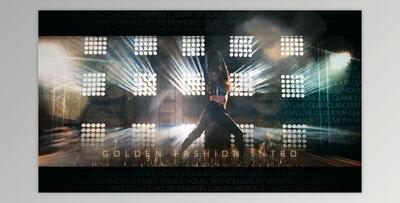 Golden Fashion Intro (Videohive 51868803) - AE Project