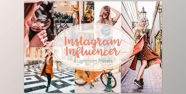 Influencer – Lightroom Preset Pack CreativeMarket-5910397 (DNG)