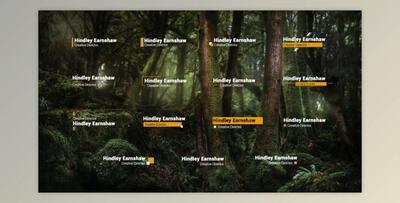 Clean Elegant Lower Thirds MOGRT Pack (Videohive 32948165)