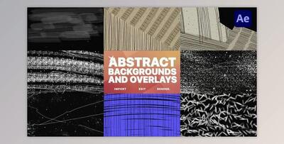 Abstract Backgrounds And Overlays for After Effects (Videohive 48754576) - AE Project