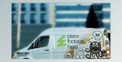 Blind Van Car Opener (Videohive 55959225) - AE Project