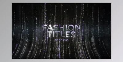 Luxury Fashion Lines Titles (Videohive 47499666) - AE Project
