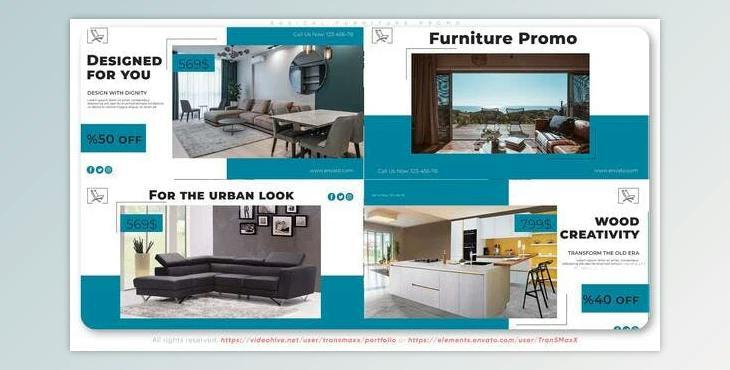 Basic Furniture Promo (Videohive 36588752) - AE Project