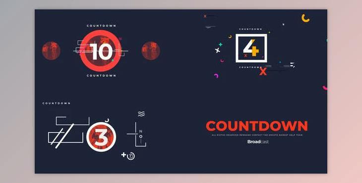 Broadcast Countdown Version 0.3 (Videohive 26080594) - AE Project