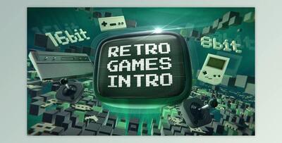 Retro Games (Videohive 45593465) - AE Project