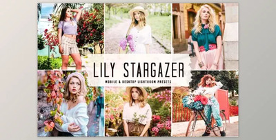 Lily Stargazer Pro Lightroom Presets 6515634 (Mob, Desk)