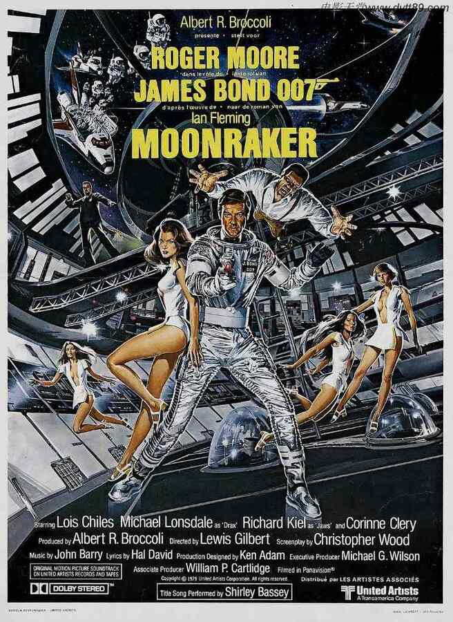 1979年英国经典动作片《007之太空城》BD中英双字