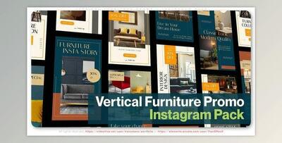 Vertical Furniture Promo - Instagram Pack (Videohive 52301116) - AE Project