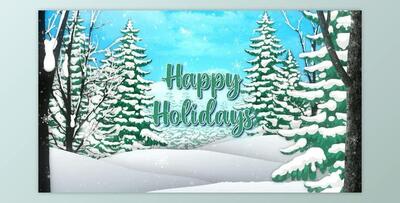 Winter Holidays Opener (Videohive 42087864) - AE Project