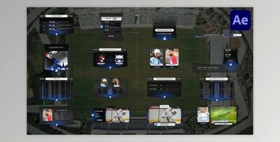 Sport Tables and Elements for After Effects (Videohive 50804520) - AE Project