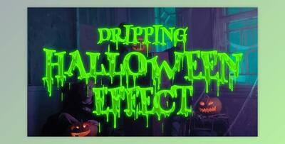 Dripping Halloween Effect (Videohive 48268713) - AE Project