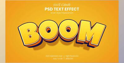 40 Luxury & Cartoon Photoshop Text Effects – Golden & Comic Styles – GraphicRiver 29800611 (PSD, JPG)
