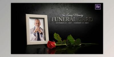 Funeral Flower Card - Memorial (Videohive 31311632) - AE Project