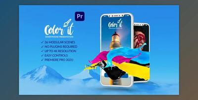 Color it Smartphone Presentation for Premiere Pro (Videohive 3177998) - PR Project