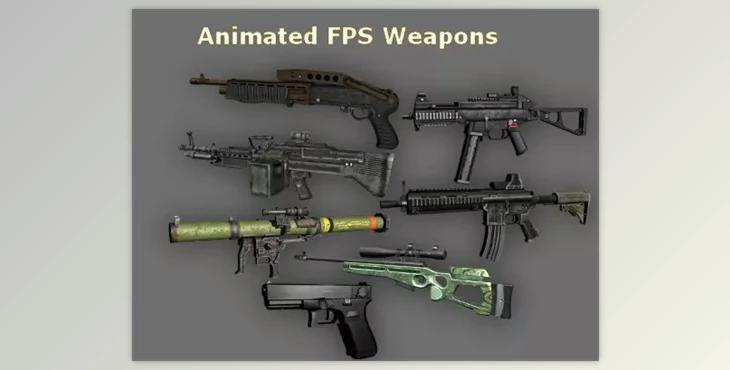 Unity Asset - Animated FPS Weapons Pack (Part 1) v1.2.3