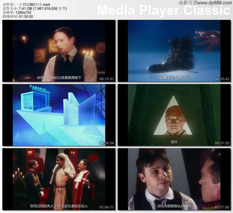 2019年加拿大7.6分喜剧传记片《二十世纪》BD中字