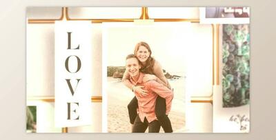Gold Wire Photo Slideshow (Videohive 31155456) - AE Project