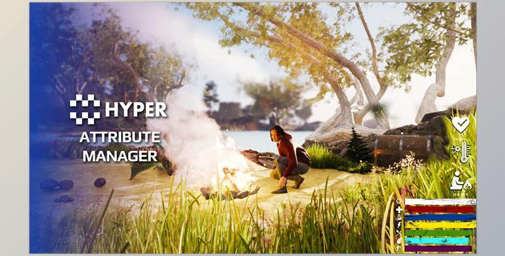 Unreal Engine - Blueprints Hyper Attribute Manager v2 (Engine version 5.0-5.2)