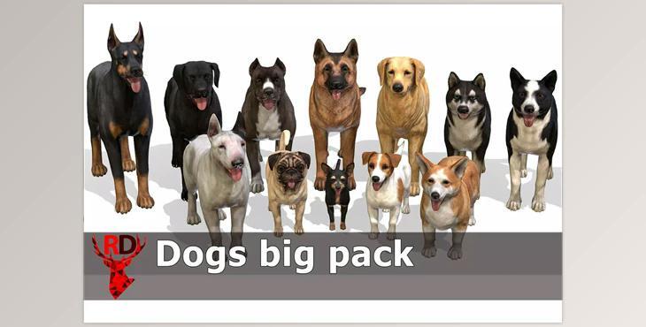 Unity Asset - Dogs big pack v1.0