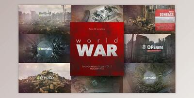 World War Broadcast Package vol.3 (Videohive 21849050) - AE Project