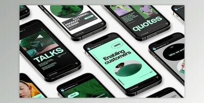 Corporate Titles Stories (Videohive 34975085) - AE Project