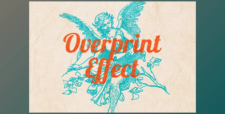 Retro Overprint Photo Effect - 92531749
