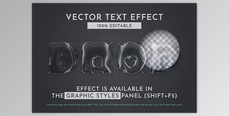 Drop Water Editable Text Effect - 280427036