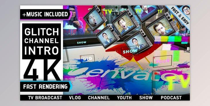 Crazy Podcast Show Intro (Videohive 24722708) - AE Project