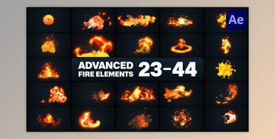 Advanced Fire Elements for After Effects (Videohive 46302571) - AE Project