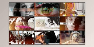 Glitch Fashion Motion Week (Videohive 21212988) - AE Project