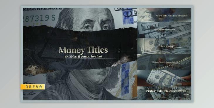 Money Titles (Videohive 45443432) - AE Project