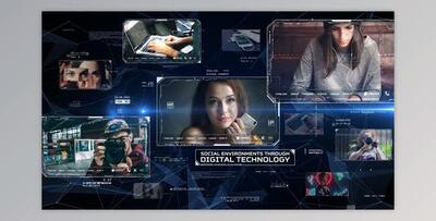 Digital Network (Videohive 28188734) - AE Project