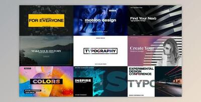 Stylish Typography (Videohive 29090341) - AE Project