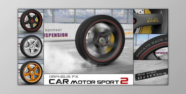 Car Motor Sport Opener 2 (Videohive 7476638) - AE Project