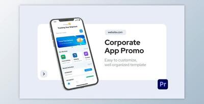 Corporate App Promo for Premiere Pro (Videohive 34096293)